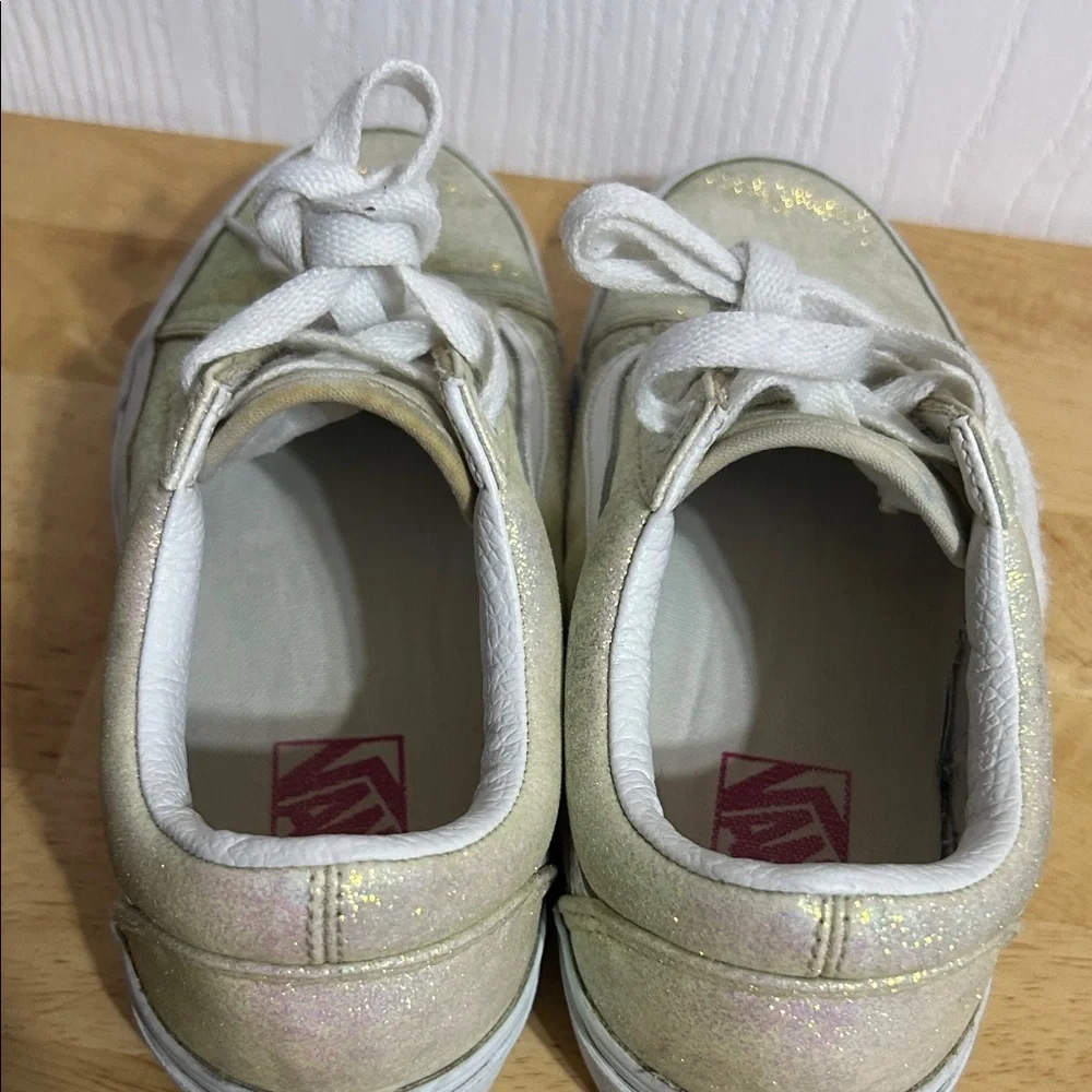 Women’s  old skool (uv Glitter) gold